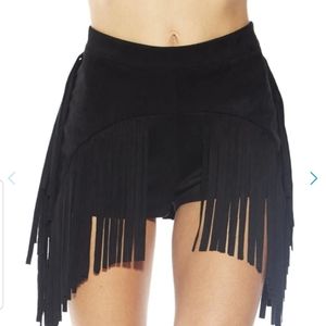 Festival Fringe High Wasted Shorts
